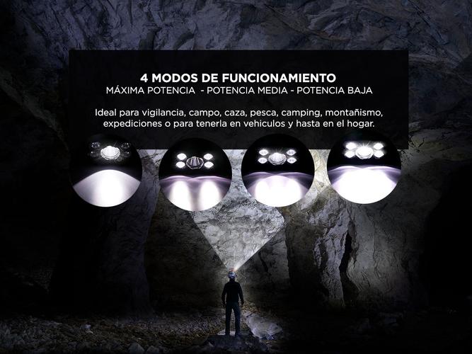 Linterna Gadnic Minero GD-LN36 8000 Lúmenes - 4