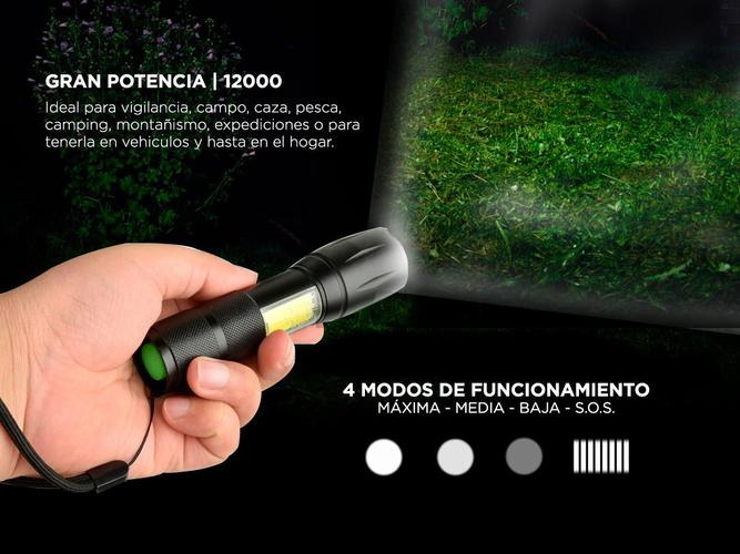 Linterna Gadnic 12000 Lumens L-007 - 2