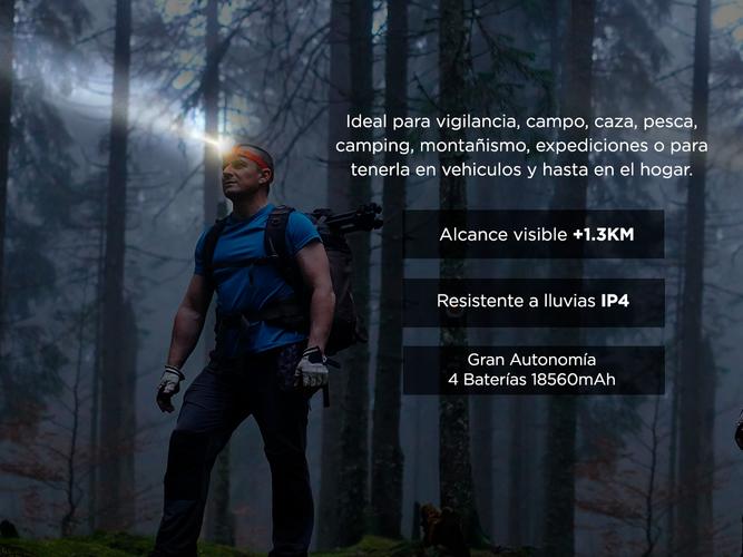 Linterna Minero Gadnic L-010 13000 Lumens - 2