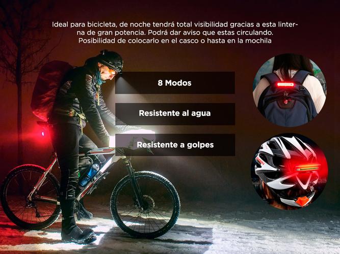Luz Led para Bicicletas Recargable  - 2