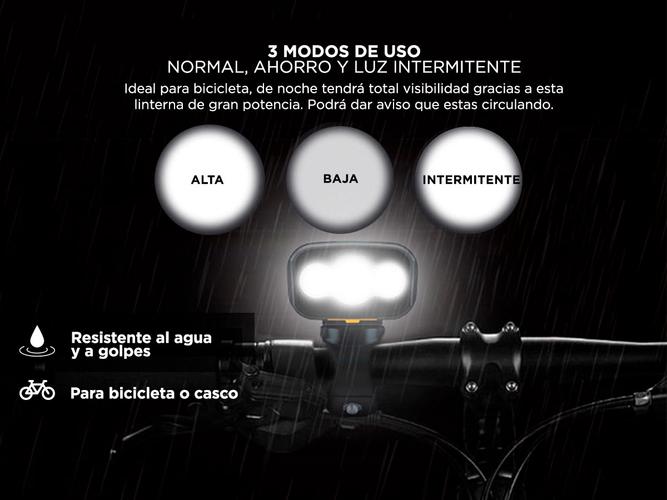 Luces Led Para Bicicletas Gadnic GDNL16 USB  - 2