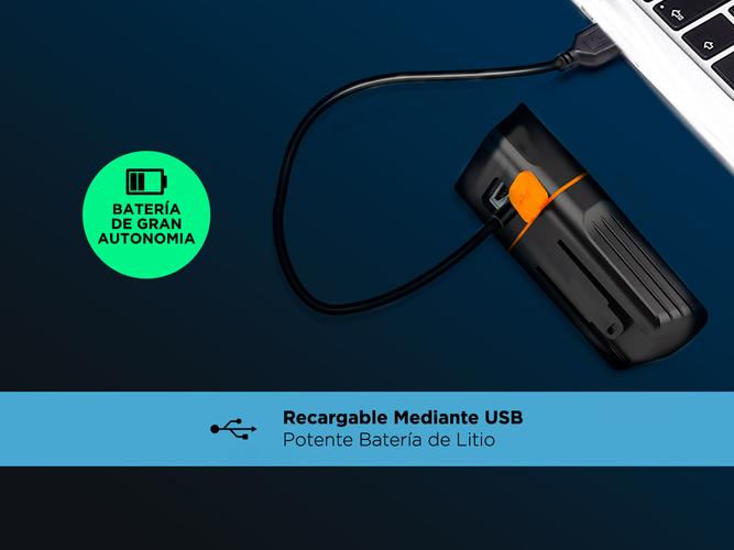 Luces Led Para Bicicletas Gadnic GDNL16 USB  - 3