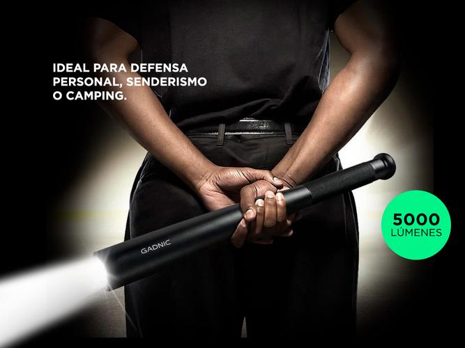 Linterna Bat Gadnic 49,5cm A Pilas Seguridad - 2