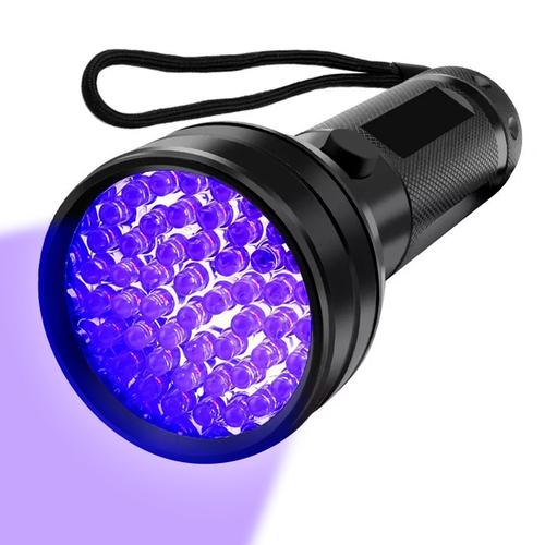 Linterna 51 LED UV Gadnic L32F Lámpara UV Detector Luz Negra - 0