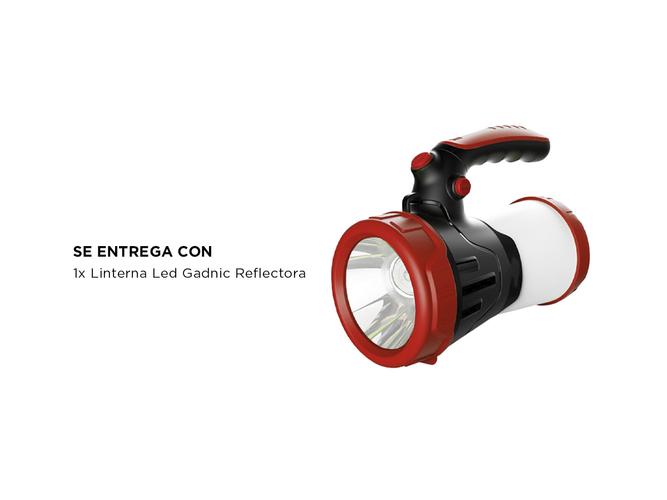 Reflector Led Gadnic Linterna Recargable - 5
