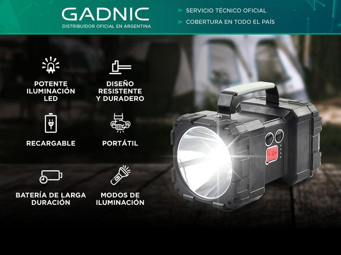 Linterna Portátil Gadnic Multifunción 45W - 1