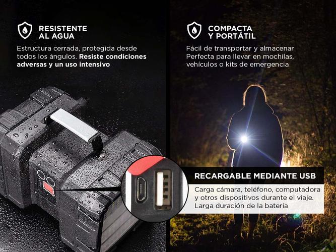 Linterna Portátil Gadnic Multifunción 45W - 3