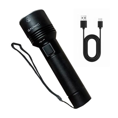 Linterna Gadnic 500 Lumenes Recargable - 0