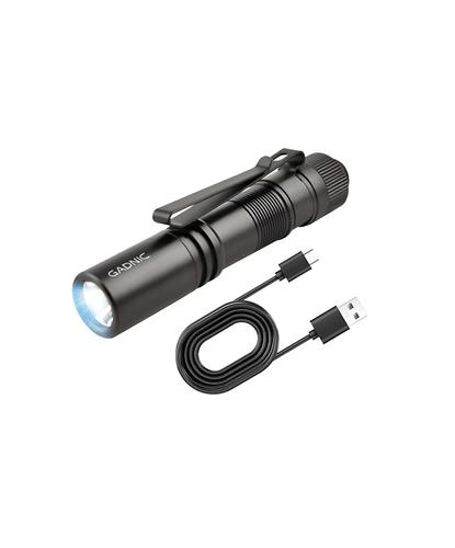 Linterna Recargable Gadnic Ultra Liviana Aluminio  - 4
