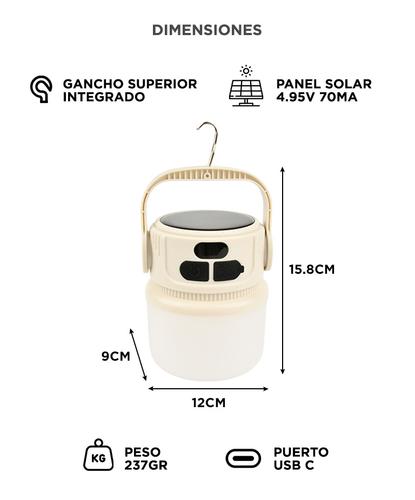 Linterna Camping GADNIC Recargable USB-C Con Power Bank - 3