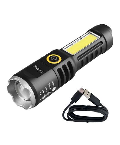 Linterna Camping Gadnic USB Tipo C con Luz Lateral Liviana y Versátil - 4