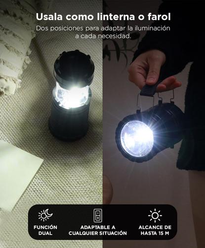 Linterna Retráctil de Camping Gadnic BT-PL4028 Luz Farol Impermeabilidad IP42  - 2