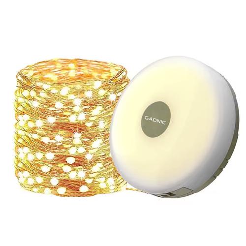 Luz LED Tira Gadnic BT-PL4086 De Camping Impermeabilidad IP44 USB-C - 0