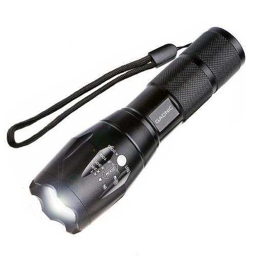 Linterna Recargable Gadnic 5 Modos IP44 Camping  - 0