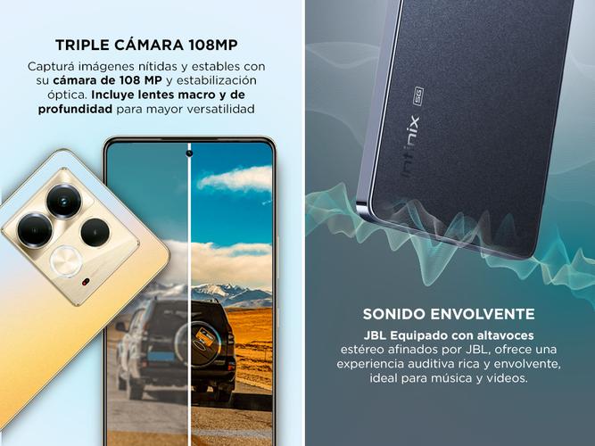 Celular Infinix  Note 40 5G Dual SIM 256 GB 8 GB RAM - 3