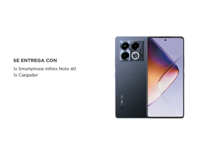 Celular Infinix  Note 40 5G Dual SIM 256 GB 8 GB RAM - 6