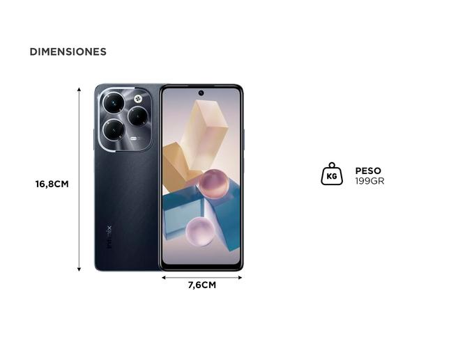 Celular INFINIX Hot 40 Pro RAM 8 GB + 256 GB Memoria Interna  - 5