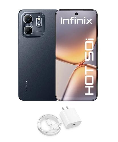 Celular Hot Infinix 50i NFC Black 4GB 256GB - 4