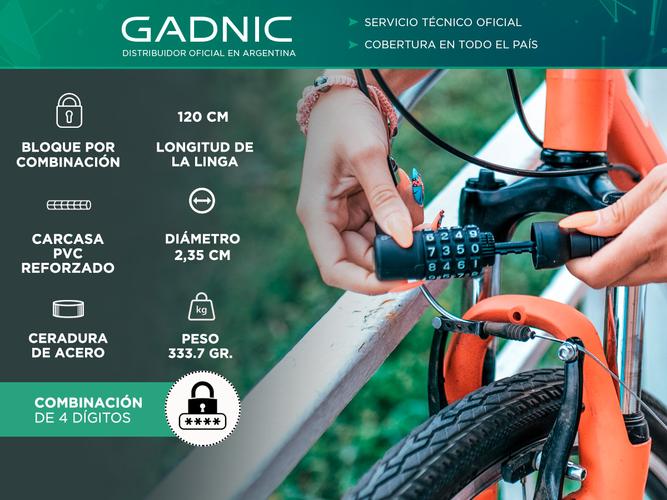 Linga Bicicleta Reforzada Gadnic Enfundada Con Combinación - 1