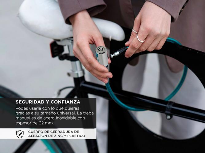 Cadena Linga de Seguridad Gadnic LG4D Bicicleta Motos Cadenas - 2
