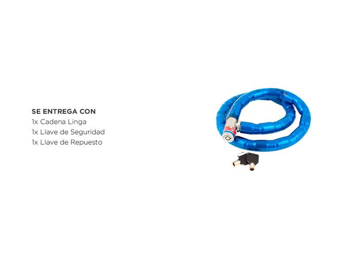 Cadena Linga de Seguridad Gadnic LG4D Bicicleta Motos Cadenas - 5