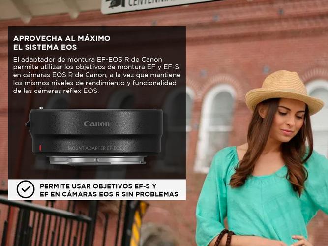 Accesorio Adaptador de montura Canon M-ADAP EF-EOS R - 2