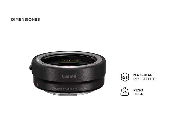 Accesorio Adaptador de montura Canon M-ADAP EF-EOS R - 4