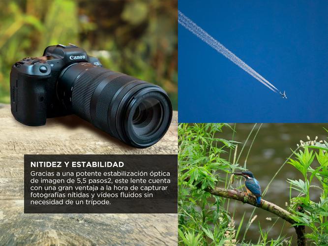 LENTE CANON RF100-400 IS U Zoom compacto y ligero - 4