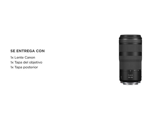 LENTE CANON RF100-400 IS U Zoom compacto y ligero - 6