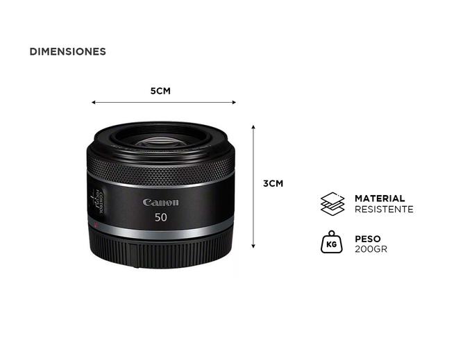 LENTE CANON RF5018 STM - 4