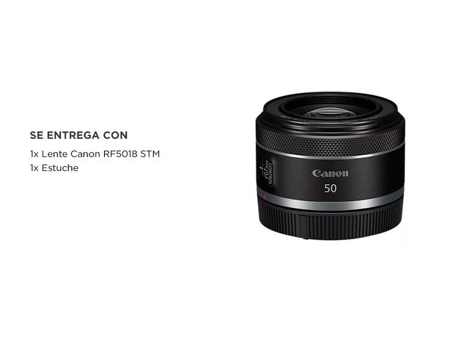 LENTE CANON RF5018 STM - 5
