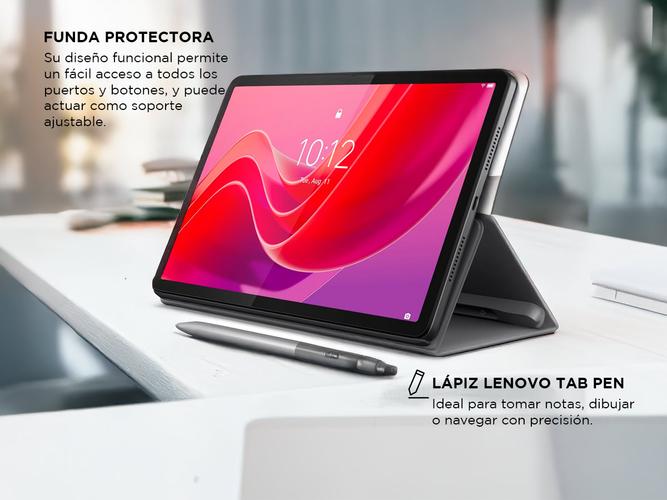 Tablet Lenovo Tab M11 11  WUXGA  8GB 128GB FolioCase  Lenovo Tab Pen Plus Android 13 Seafoam Luna Grey - 4