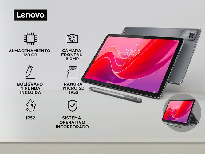 Tablet Lenovo Tab M11 11  WUXGA  8GB128GB FolioCase  Lenovo Tab Pen Plus Android 13 Green - 1