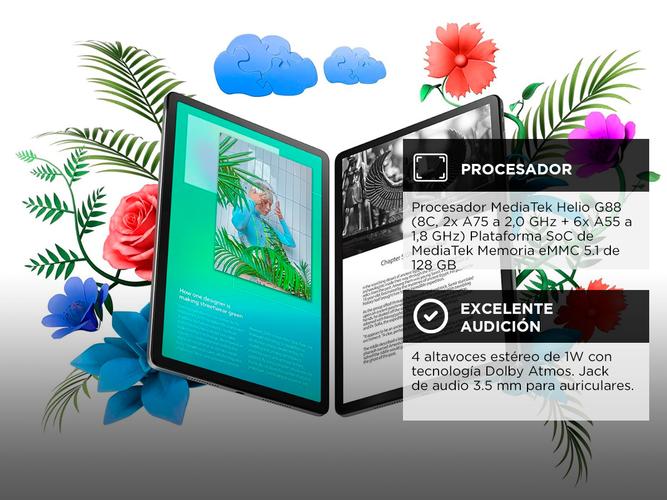 Tablet Lenovo Tab M11 11  WUXGA  8GB128GB FolioCase  Lenovo Tab Pen Plus Android 13 Green - 3