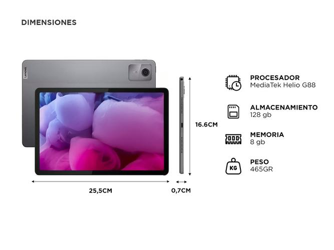 Tablet Lenovo Tab M11 11  WUXGA  8GB128GB FolioCase  Lenovo Tab Pen Plus Android 13 Green - 5