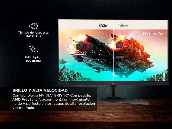 Monitor LG 24 Ultragear 24GS60F Borderless 180 Hz - 3
