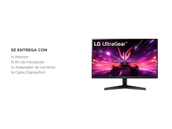 Monitor LG 24 Ultragear 24GS60F Borderless 180 Hz - 6