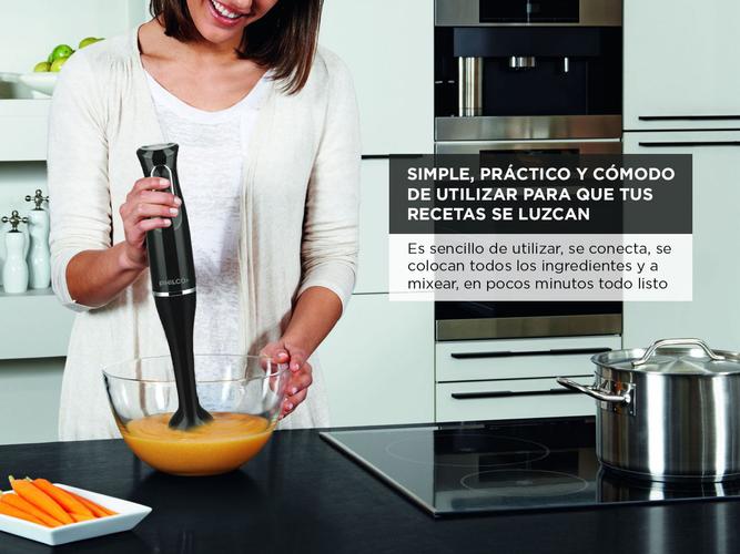  Licuadora De Mano Philco Lm8507pp Mixer 600w - 2