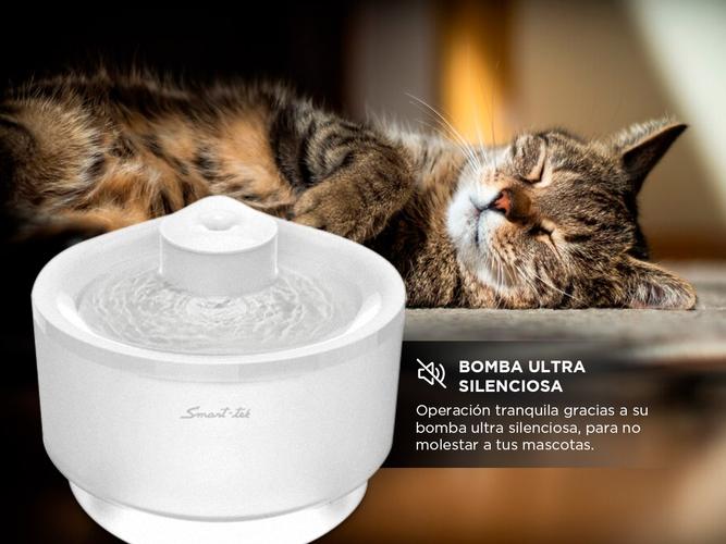 Bebedero Automático Para Mascotas Smart-tek 25 Litros Fuente Agua Color Blanco - 4