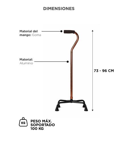 Bastón Cuádruple MAVERICK BT742LF02L Aluminio  - 4