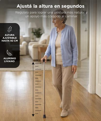  Bastón Regulable Maverick BT711LA Mango de Madera Aluminio - 2