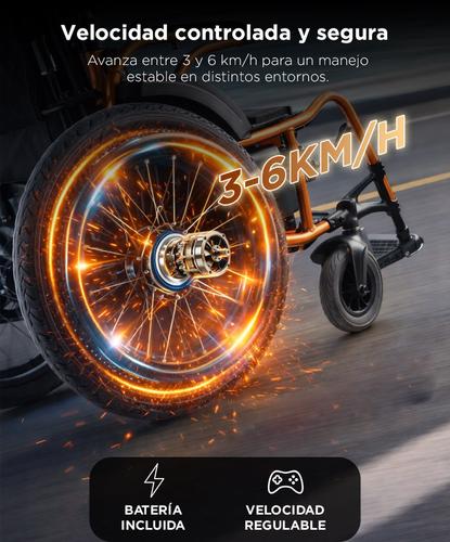 Silla de Ruedas Eléctrica Maverick D130AL Autonomía 20km Motor Dual  - 2