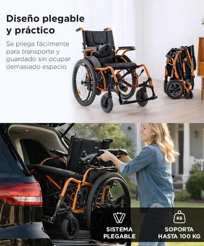 Silla de Ruedas Eléctrica Maverick D130AL Autonomía 20km Motor Dual  - 3
