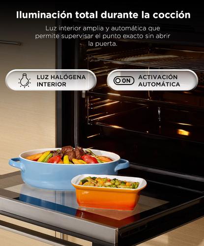 Horno Empotrable Maverick Black Premium Electrico Multifuncion 60cm Termostato Coccion Uniforme Alto Rendimiento - 3