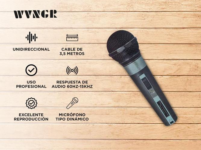 Micrófono Profesional Dinámico WVNGR WG-777 - 1