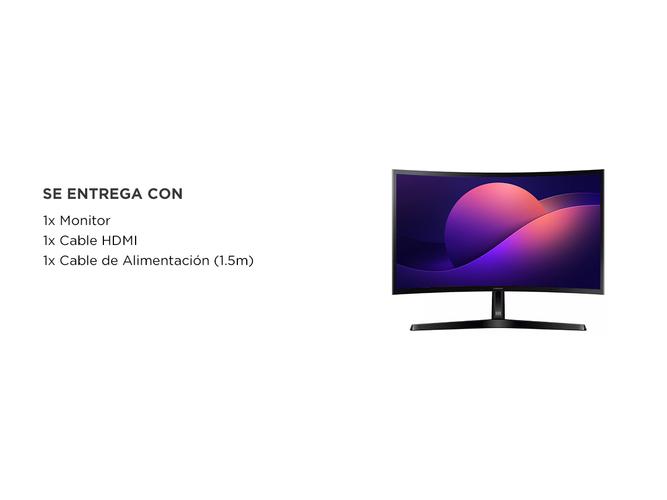 Monitor Gamer 24 Samsung Curvo Full Hd 100Hz LS24D366GALX - 5