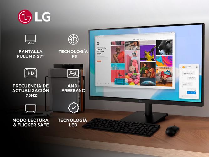 MONITOR LG 27 LED 27MS500 HDMI FULL HD 100HZ Outlet - 1
