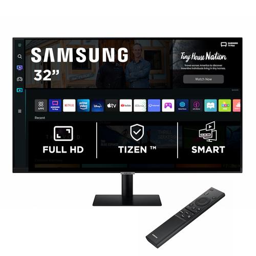 Monitor Smart Samsung 32 FHD Tizen Apps WiFi BT  - 0