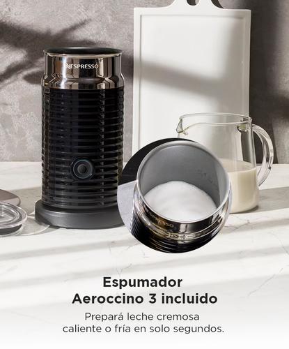 Cafetera Nespresso Essenza Mini Black 06L 19 bares  Aeroccino 3 - 3