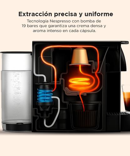 Cafetera Nespresso Essenza Mini Black 06L 19 bares  Aeroccino 3 - 4